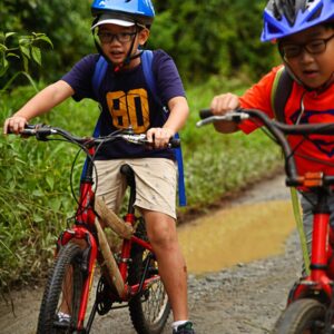 trail cycling for children