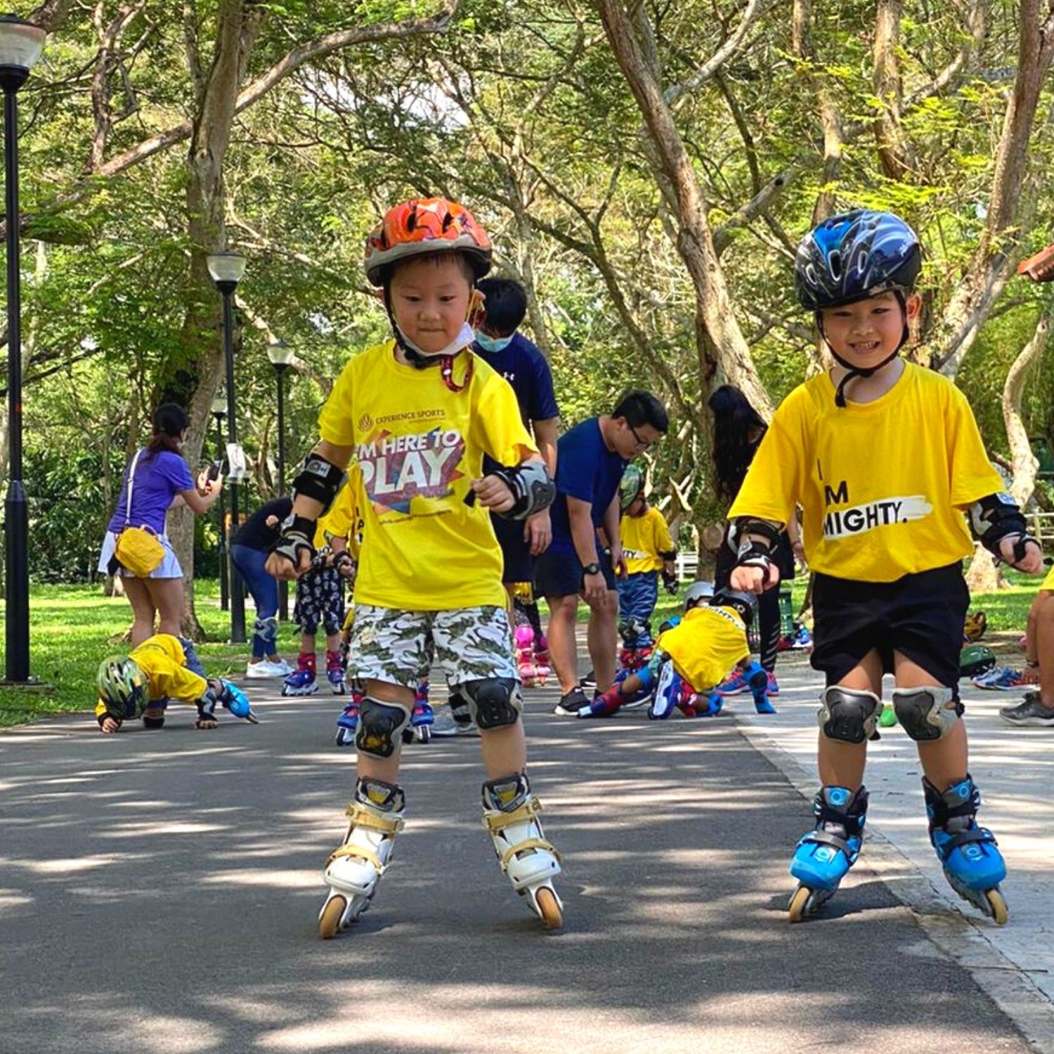 roller blading fun on wheels program