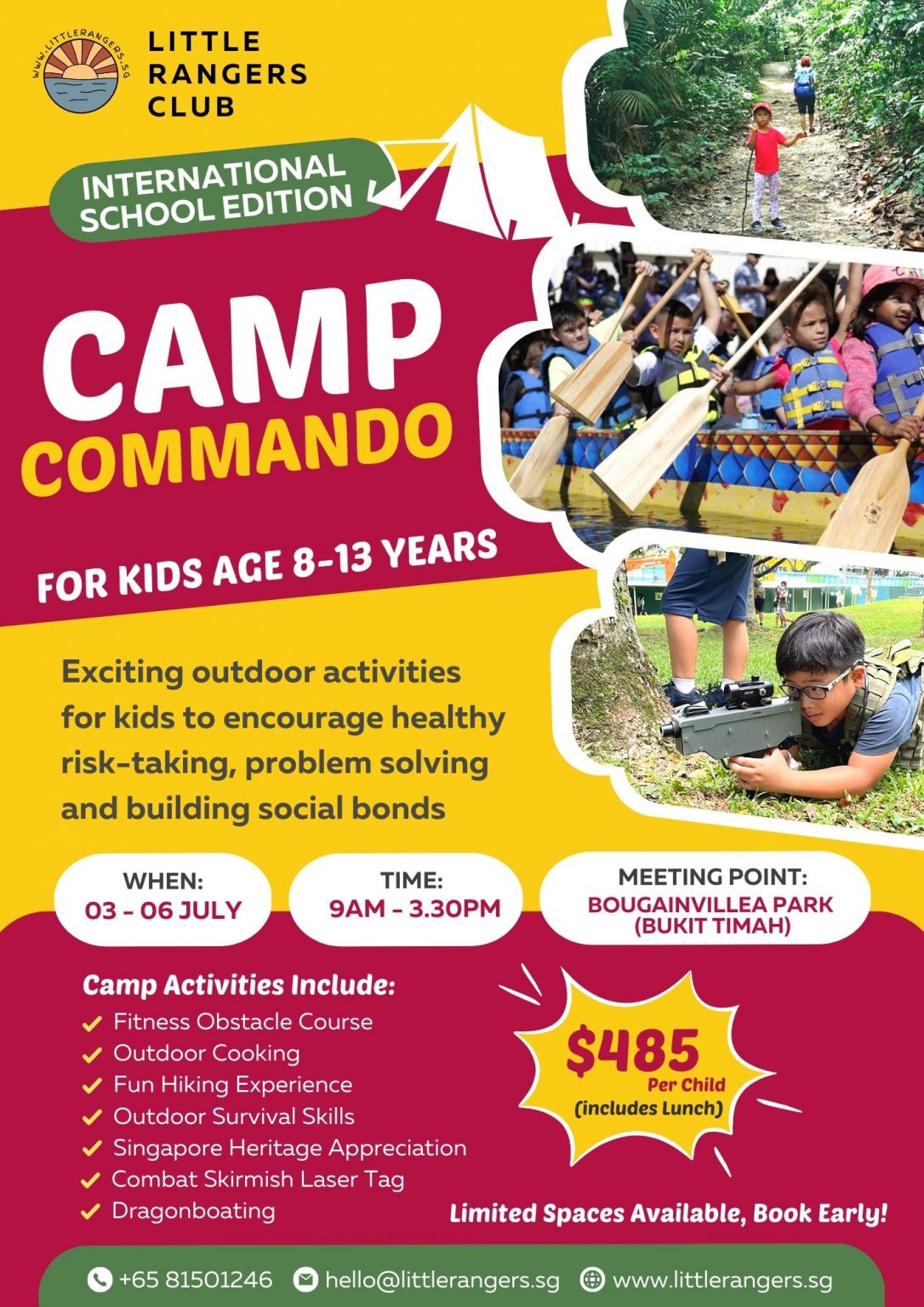 International Students’ Summer Camps - Little Rangers Club