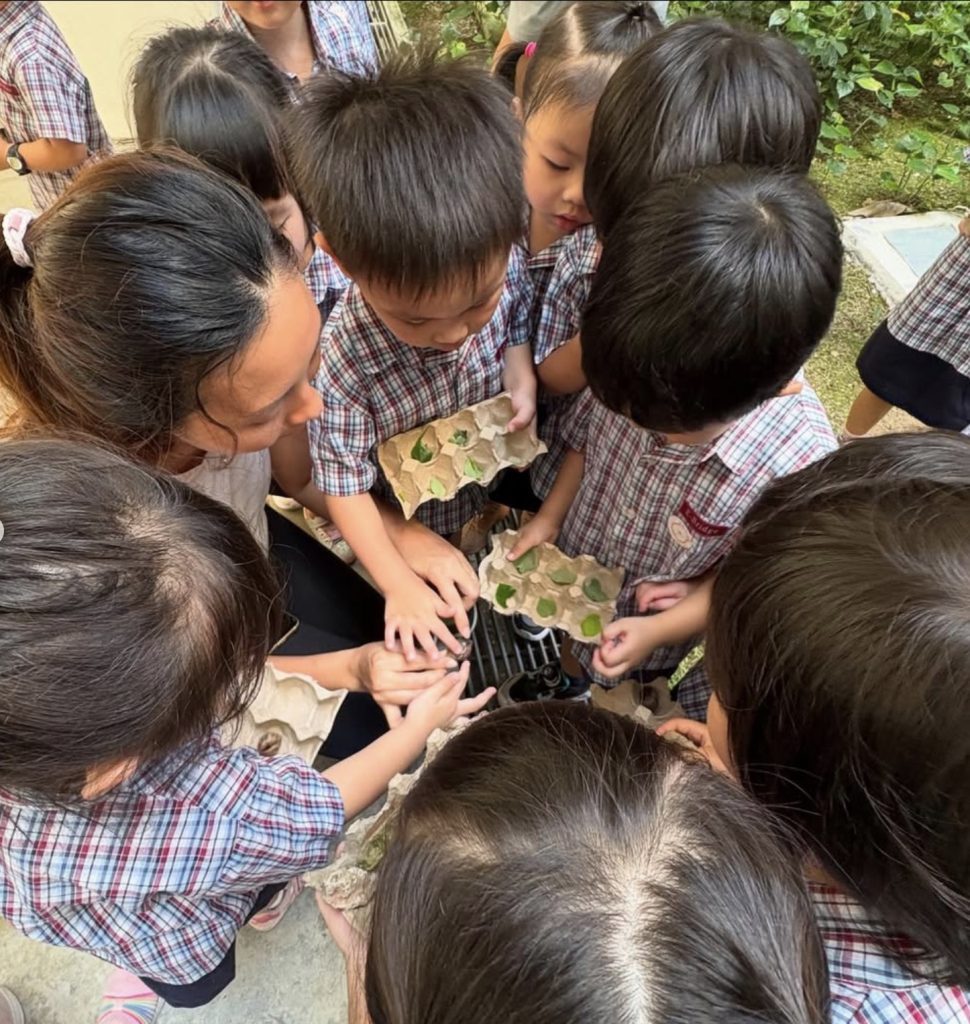 sensory exploration for kids in nature