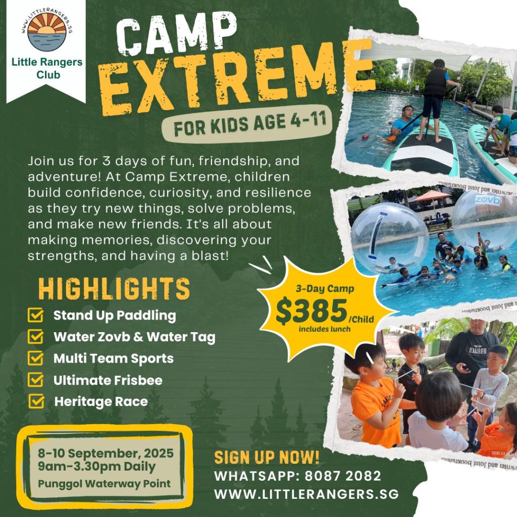 sept holiday kids camp for ages 4-11 in singapore