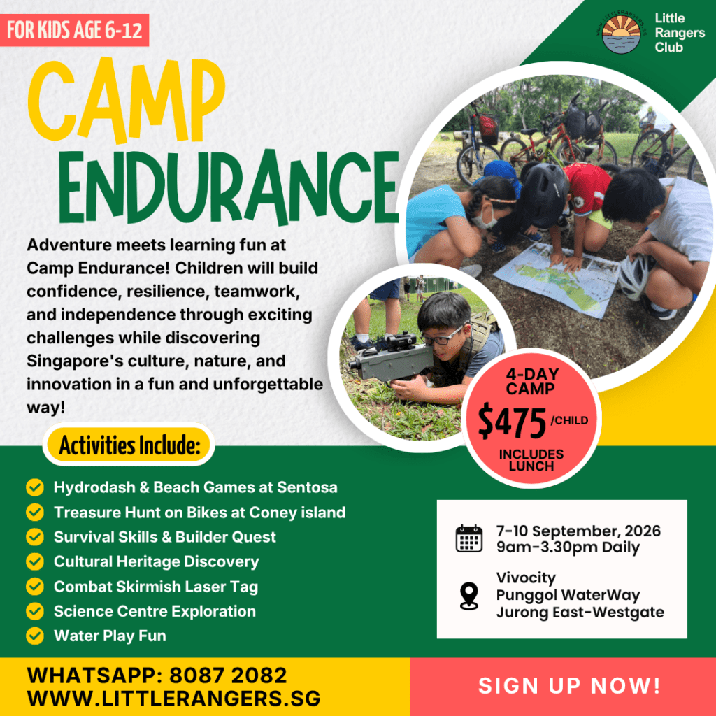 Little Rangers Club Camp Endurance: 4-day adventure camp for kids building confidence, resilience, and teamwork